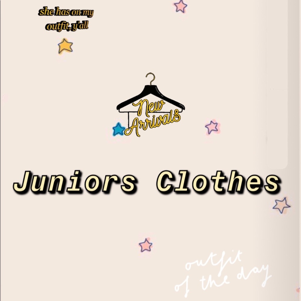 Juniors clothing
